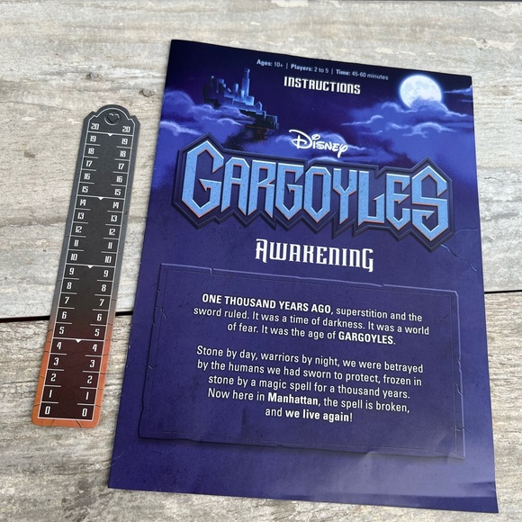 DISNEY GARGOYLES AWAKENING BOARD-GAME - Picture 6 of 8